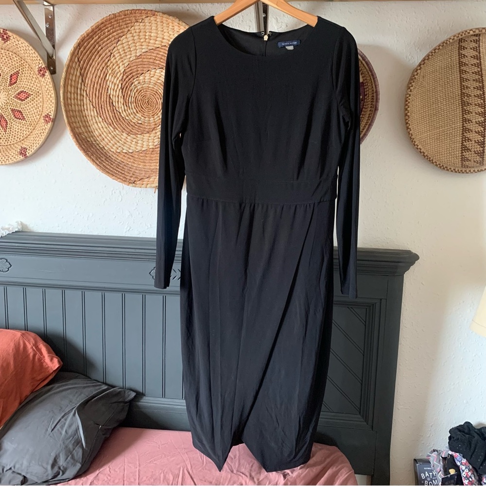 Black long sleeve Tommy Hilfiger dress